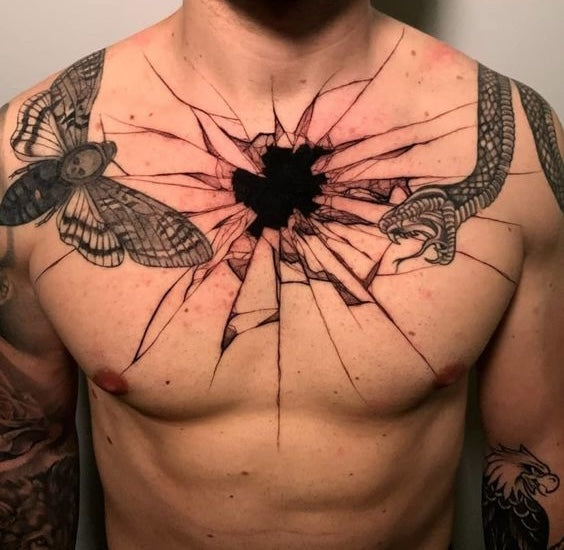 22 Chest Tattoos for Men That Look Stunning